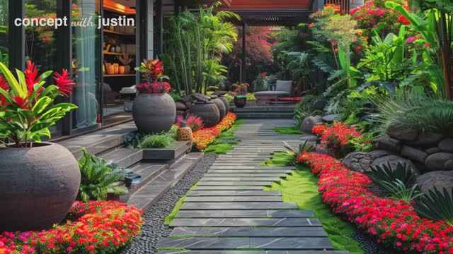 САДЫ США СОЗДАНИЕ ОАЗИСА У ВАШЕГО ДОМА. ИДЕИ ДЛЯ САДА 2025 года,