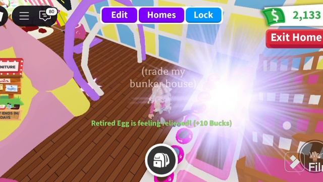 прокачка моего инвентаря(1 часть)#роблоксадоптми