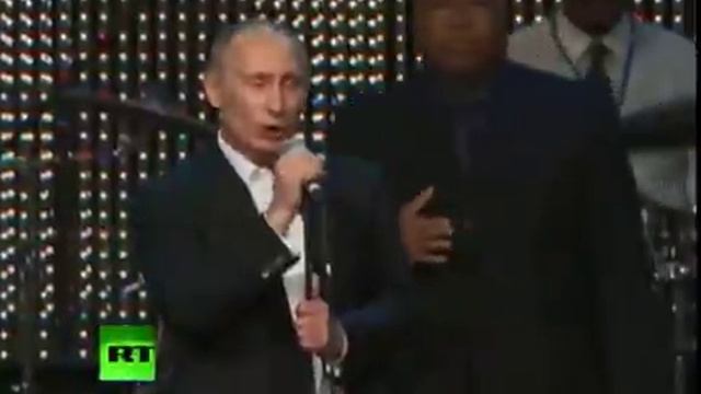 Голливудские звезды аплодировали песням Путина