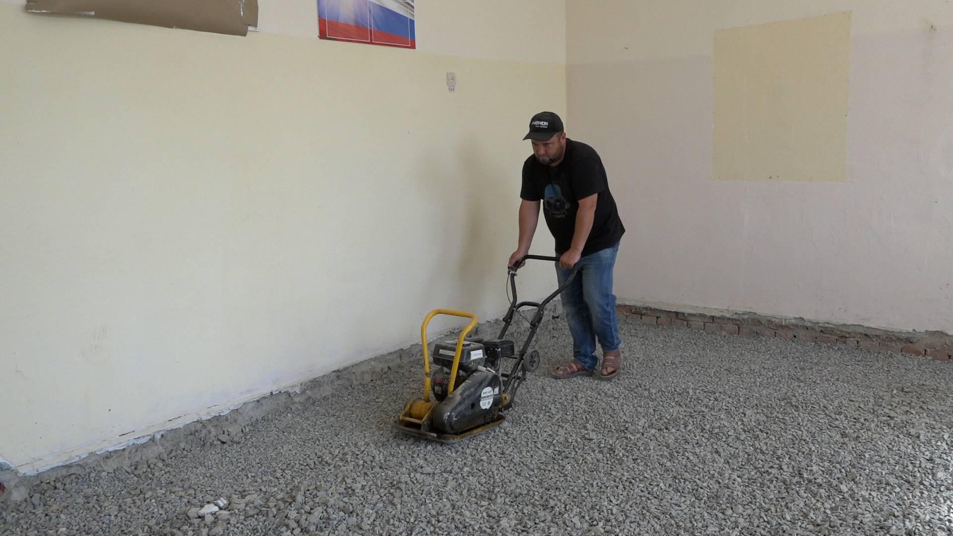 Ремонты в учебных заведениях Северского района продолжаются