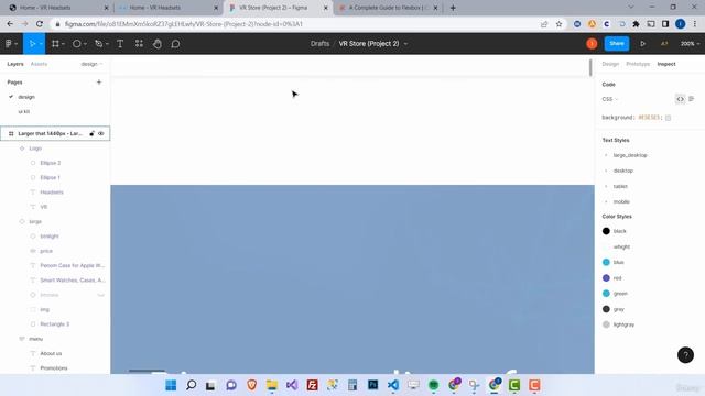 7. Project Adjustments to the Header Section