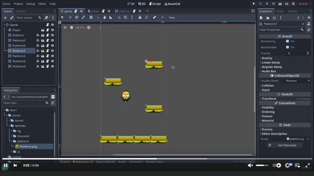 12. Прыжок игрока