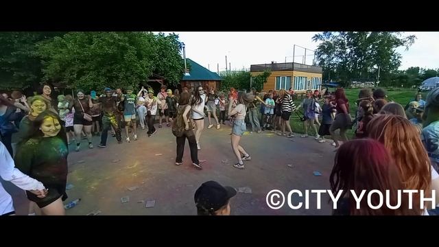 Фестиваль красок холи, Арт проект вместе зажигаем, Комсомольск-на-Амуре 2025