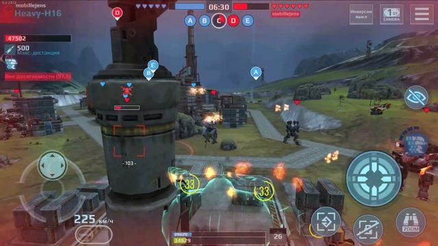 Robot Warfare бой против alvn, Player_028b4, Player_80588 ○ Робот на луне