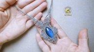Macrame by Afeng: 2025-06|Macrame Tutorial| Macrame Necklace |会一点的Afeng| Original Design|