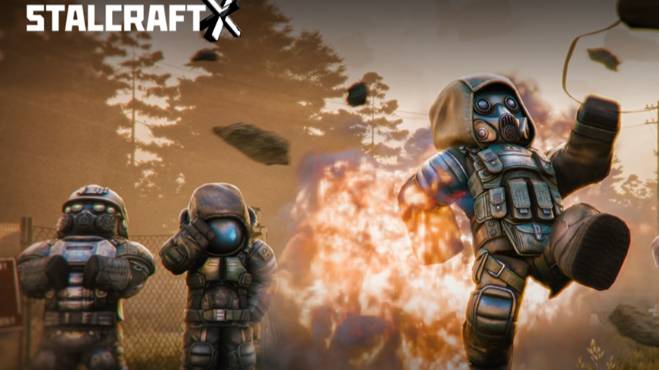 STALCRAFT: X Шёпот над Зоной онлайн Прохождение за Долговца собираю всякий лут возле базы