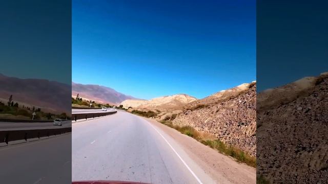Balykchi - Boom Gorge. Kyrgyzstan #travel #nature #mountains #driving #roadtrip #city