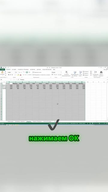Как быстро выставить одинаковую ширину столбцов в Excel
