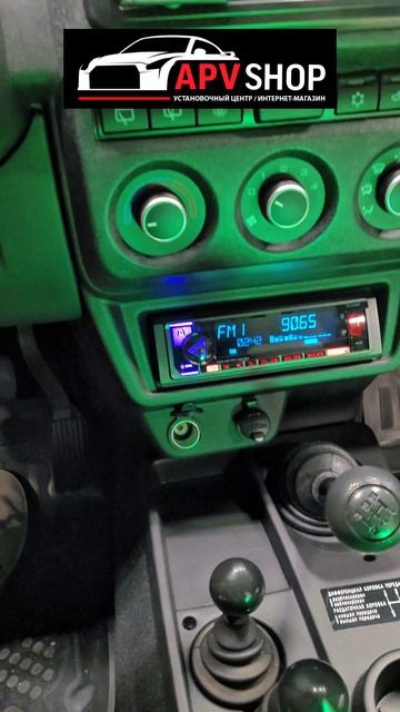Установка 1 Дин магнитолы передних динамиков #focal и кнопок на руль в #Lada #Niva