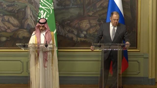 Совместная пресс-конференция С.В.Лаврова и Ф.Бен Фархана, Москва, 4 июля 2025 года