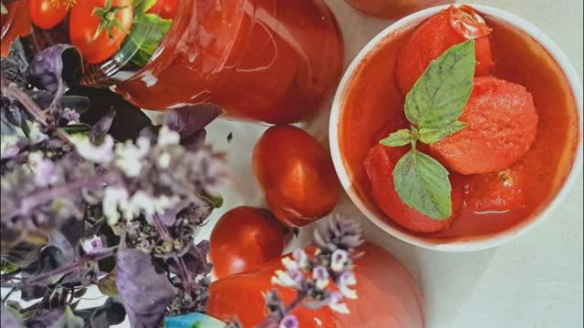 Супер помидорки! Помидоры в собственном соку!🍅🍅🍅