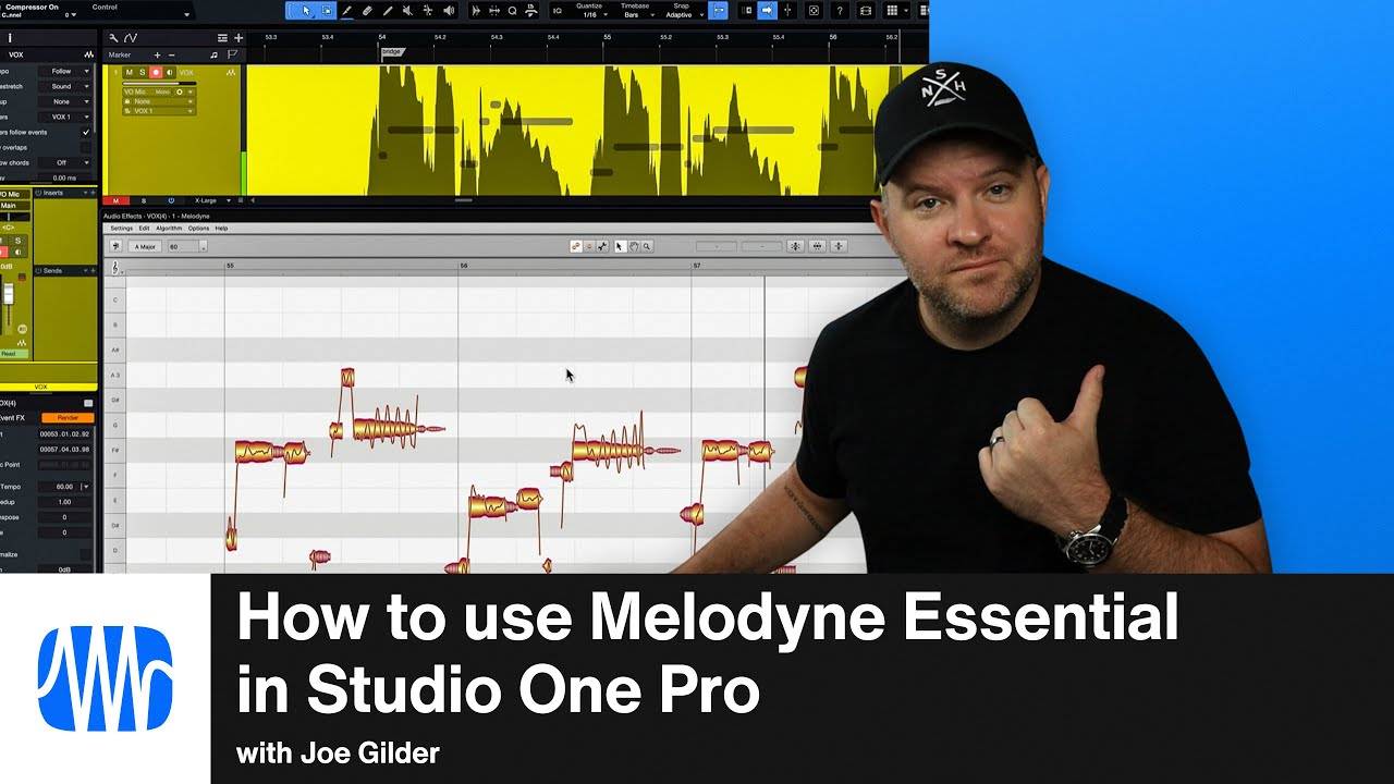 Studio One Pro 7: How to Use Melodyne Essential