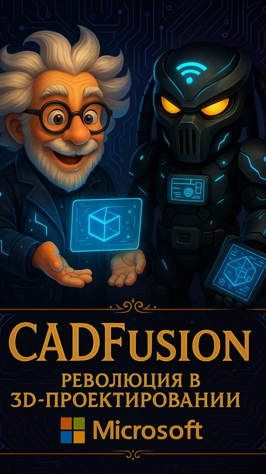 Революция в 3D! CADFusion: будущее проектирования