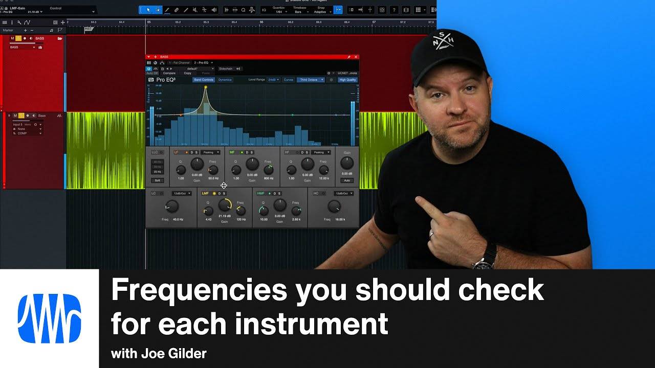Studio One Pro 7: Check These Frequencies on Your Instruments!
