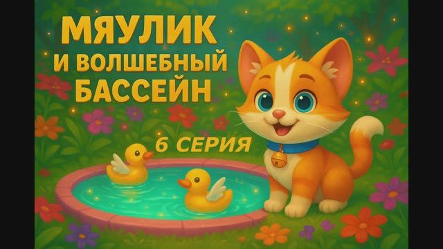 6-серия Мяулик и волшебный бассейн