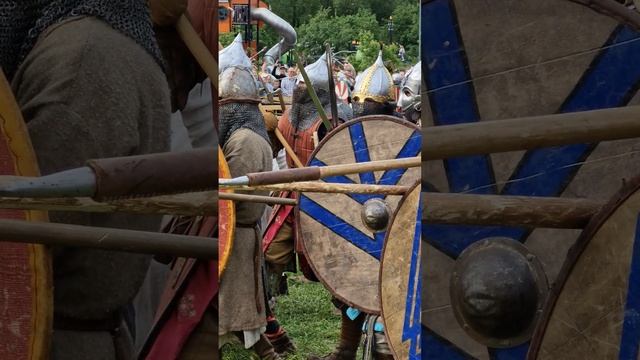 День России, фестиваль Времена и эпохи! Древняя Русь,  реконструкция Битва княжеств. Москва