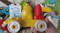 играем в конструктор лего дупло для детей