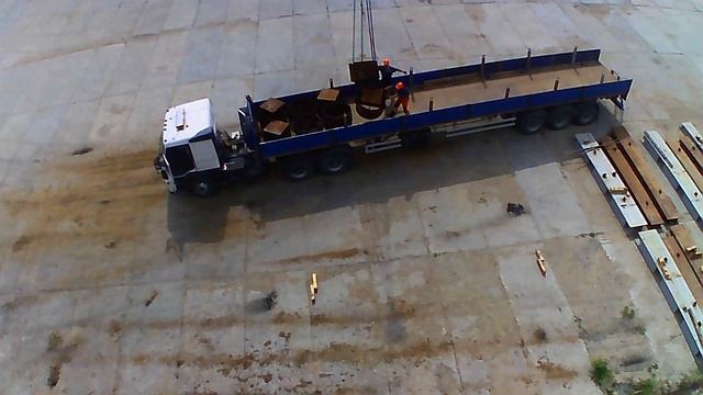 Работа на портальном кране 4 (металлолом)