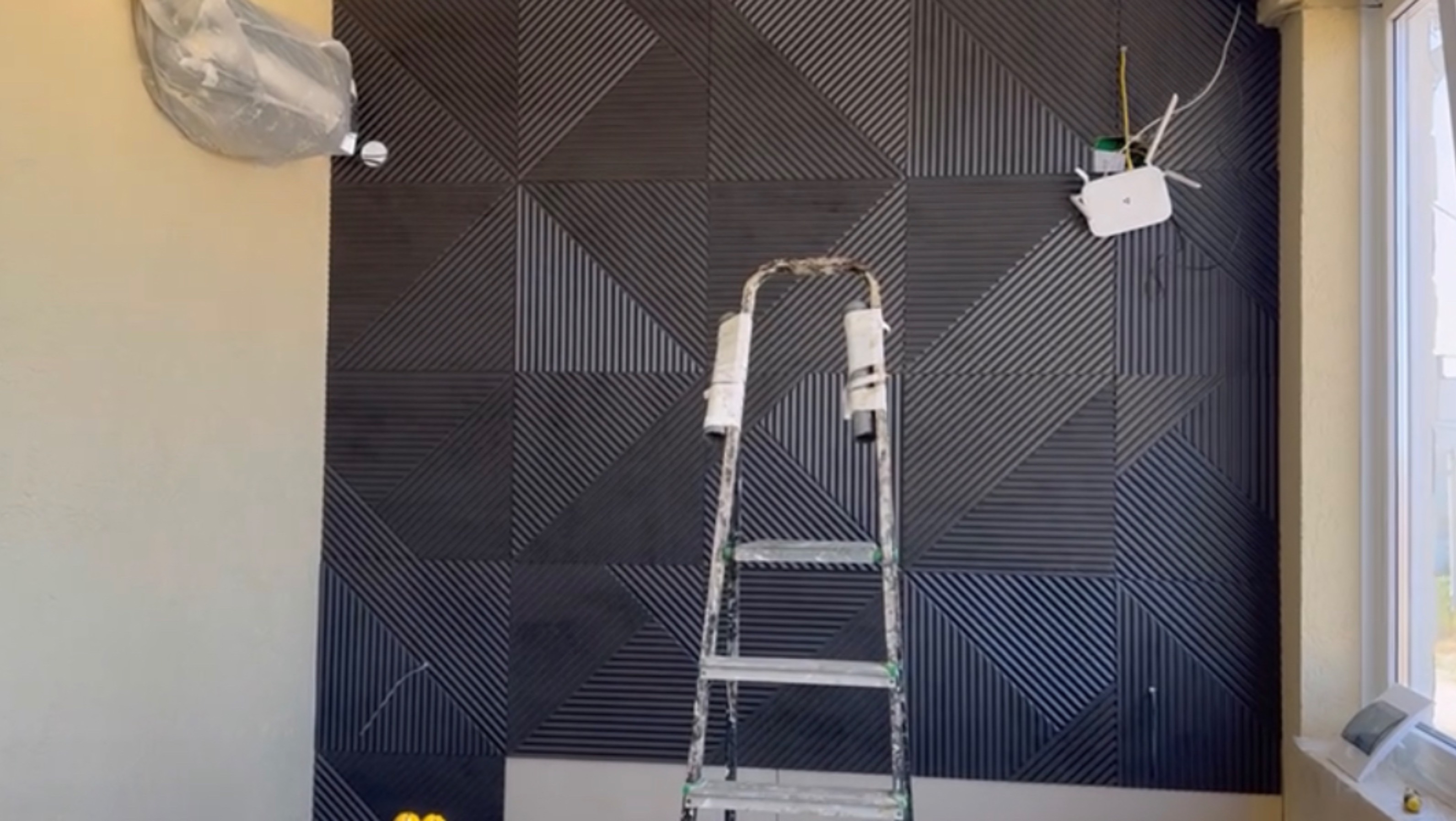 Делаем красивую стену из панелей