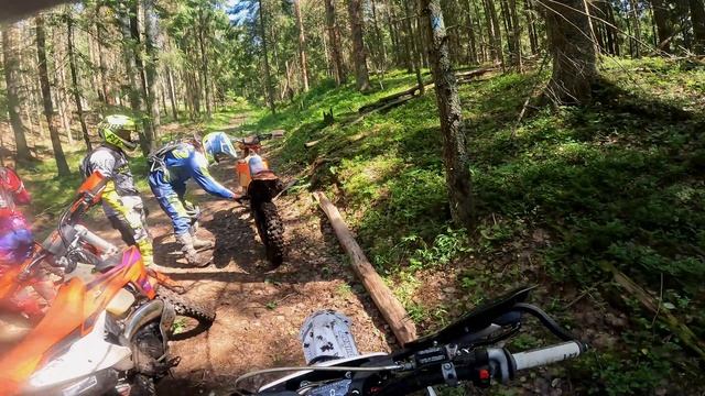 Страдание на трассе "Тропа Лося" 2025. Много бревен, нецензурно)