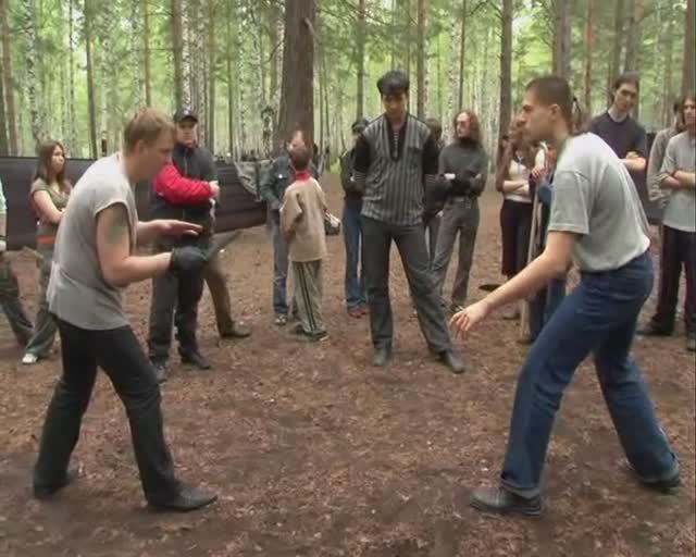 Объективная демонстрация ножевого боя