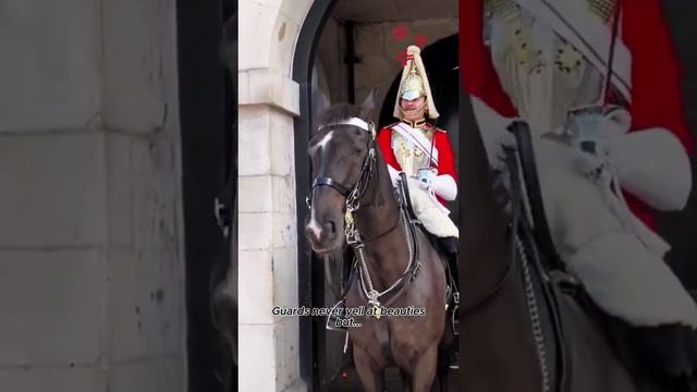 Охранники никогда не кричат на красавиц, но…