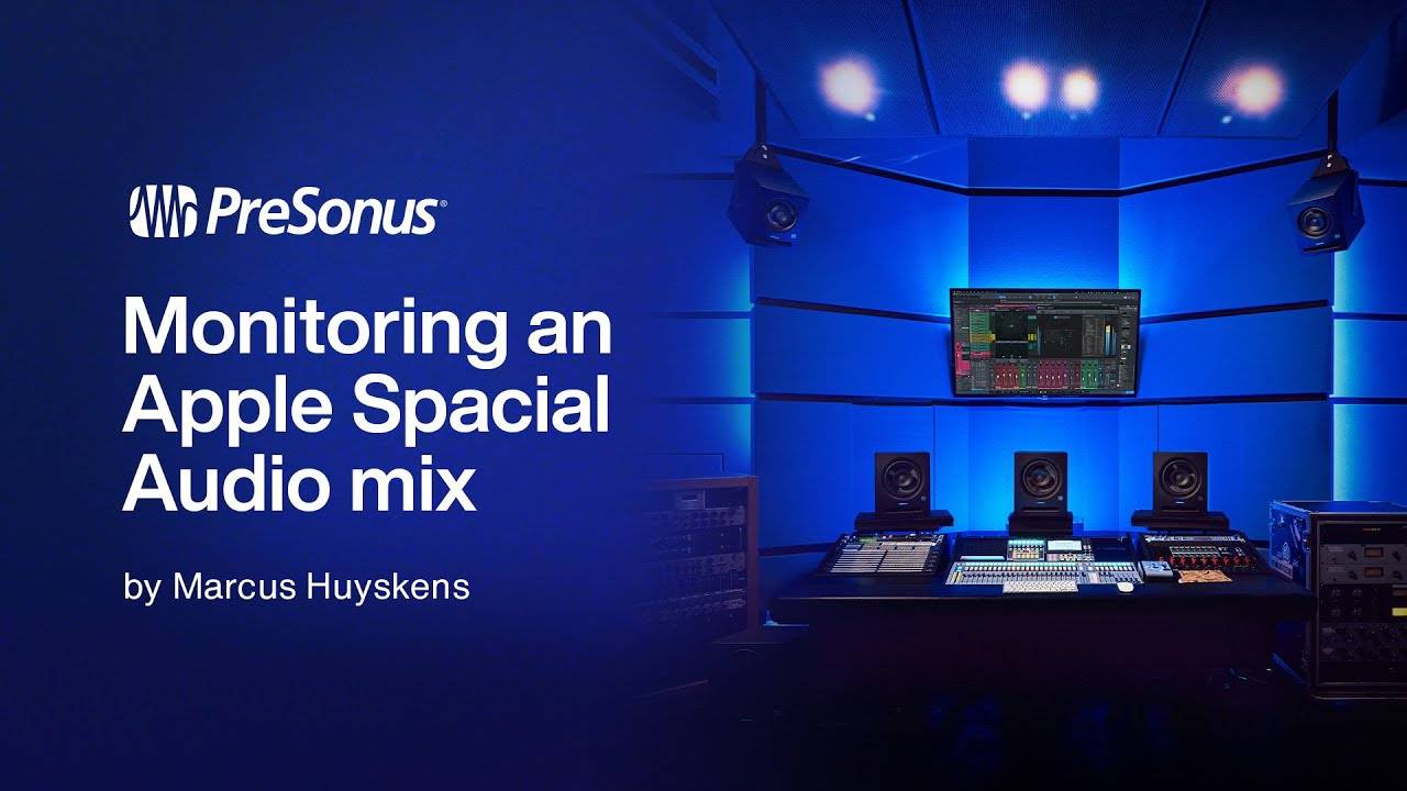 Studio One Pro 7: Monitoring Apple Spatial Audio Mix | Part 12