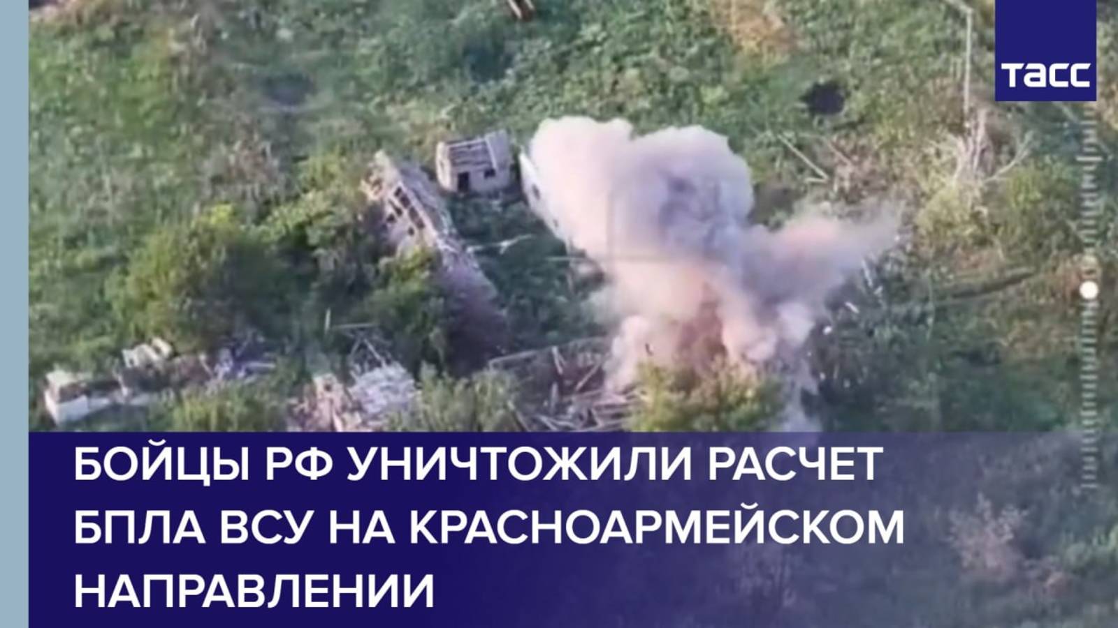 Бойцы РФ уничтожили расчет БПЛА ВСУ на красноармейском направлении