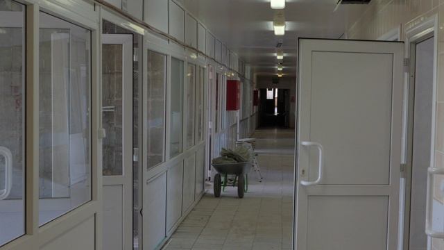 Продолжается ремонт в самой большой больнице нашего региона