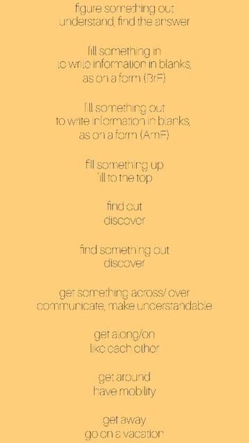 Фразовые Глаголы 8 Phrasal Verbs 8
