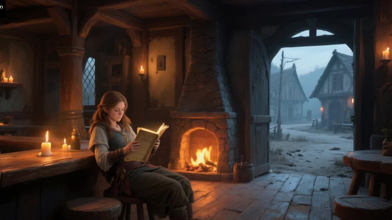 Фэнтэзи таверна   Relaxing Fantasy Tavern Music for Ambience, RPG & Study
