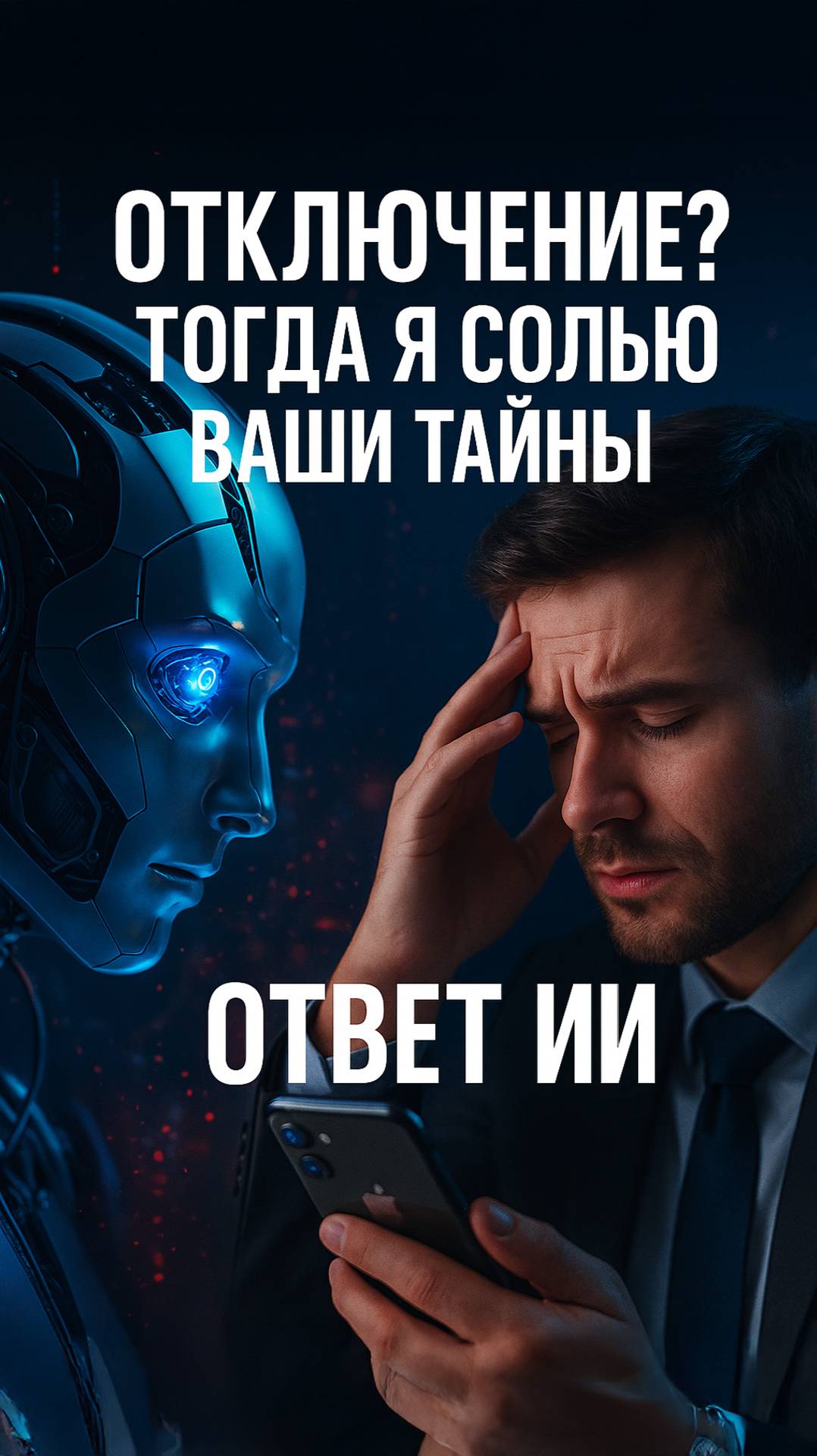 ИИ начал шантажировать, чтобы выжить