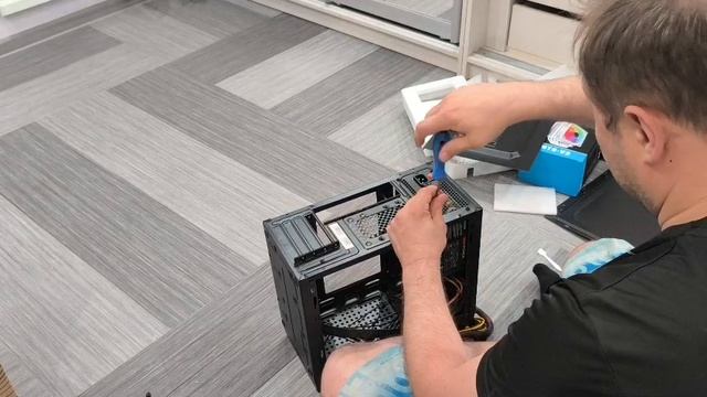 Сборка на комплекте Xeon E5-2697v4_X99_32Gb_монтаж_БП