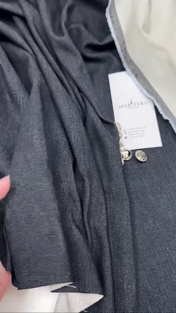 Двусторонняя джинса Dior. Цвет тёмно-синий / жемчужный-серый