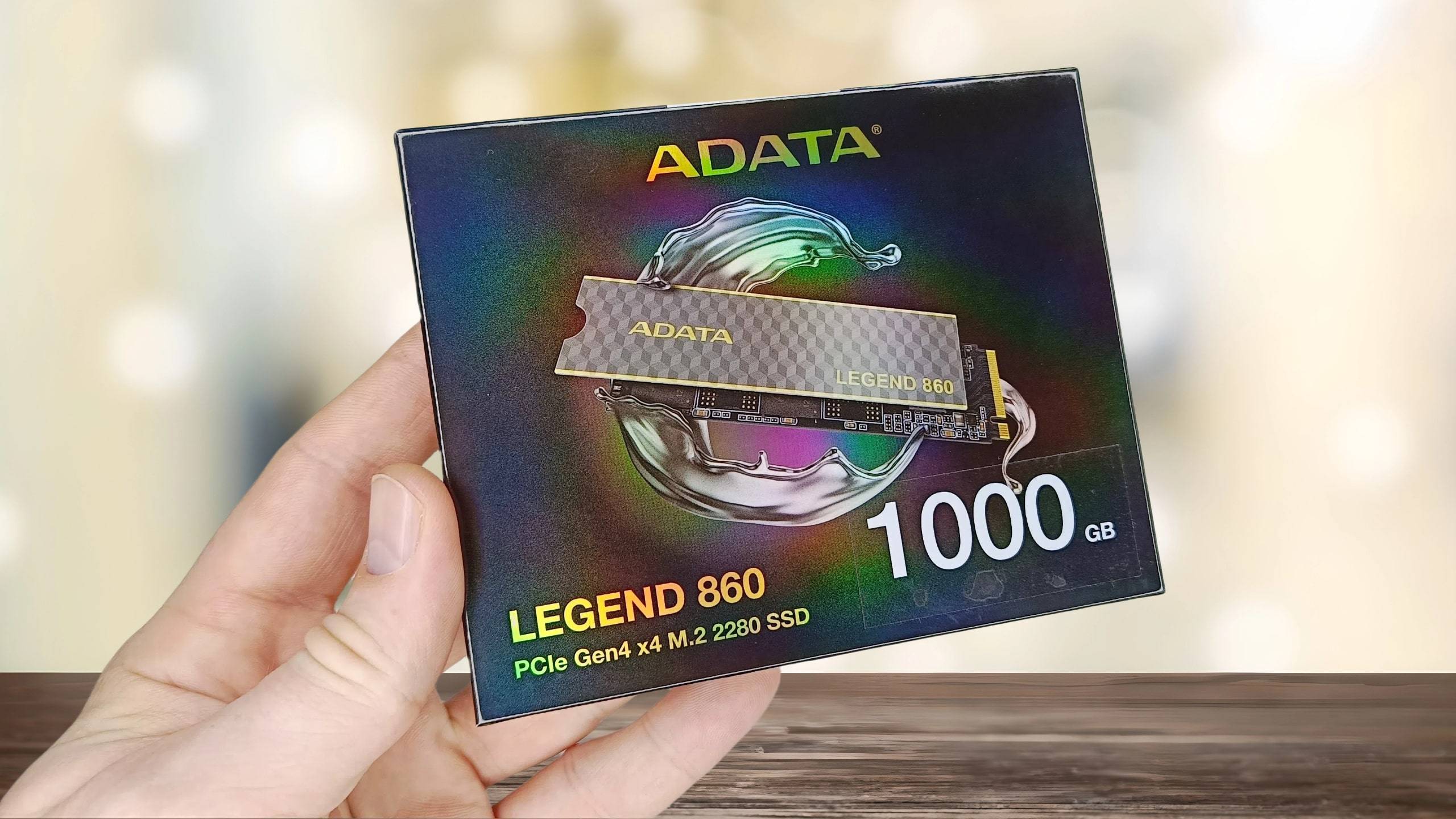 ADATA LEGEND 860 недорогой NVMe SSD формата M.2 с интерфейсом PCIe 4.0