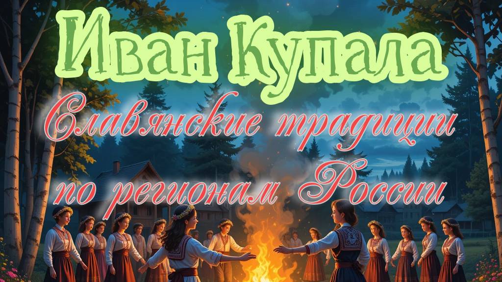 Иван Купала: Славянские традиции по регионам России