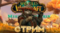 Стрим World of Warcraft Mists of Pandaria Classic Препатч | Качаю перса
