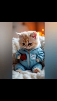 котик с розой .7 звёздочек