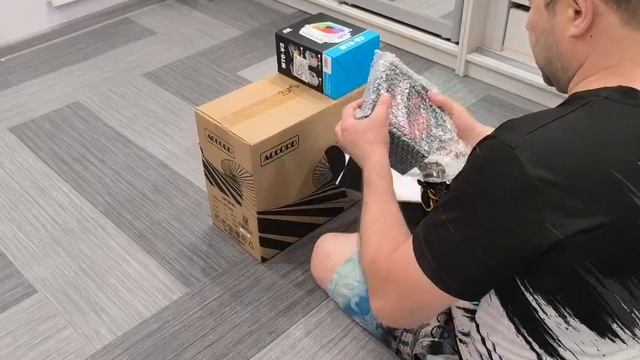 Сборка на комплекте Xeon E5-2697v4_X99_32Gb_распаковка