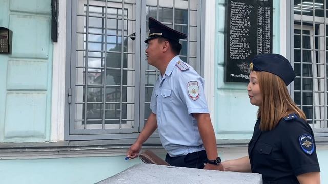 Полицейская семья Хонгоровых в онлайн-акции «Это семья»