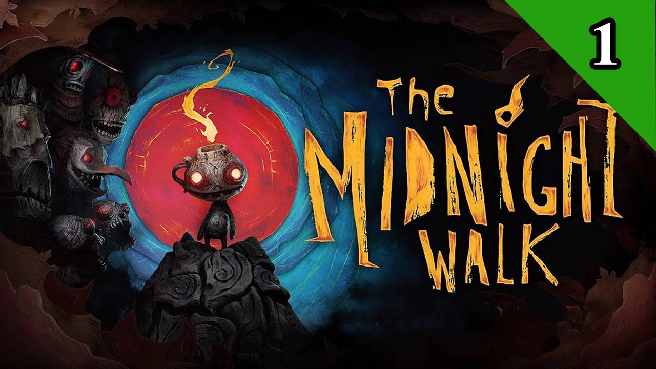 The Midnight Walk / Сумеречная тропа 2025 Милый хоррор. Прохождение 1