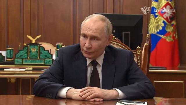 Владимир Путин. Рабочая встреча с Андреем Никитиным 7 июля 2025 года