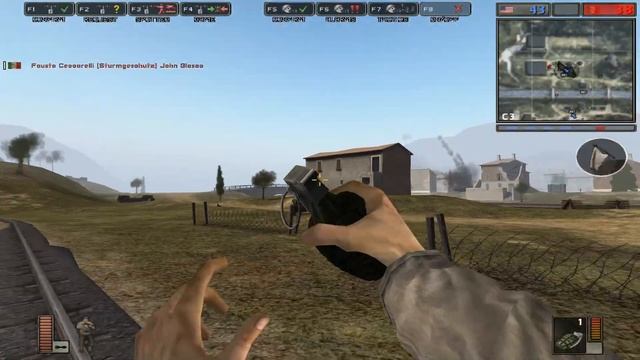 Прохождение Battlefield 1942 Road To Rome без комментариев часть 1