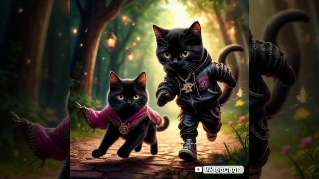 Новые приключения кота репера.