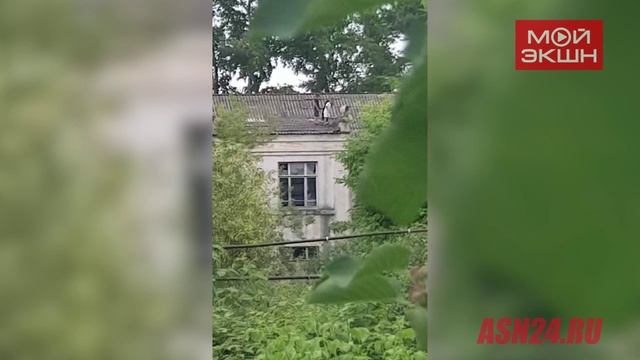 «Пока кто-нибудь не пострадает»: в Завитинске дети играют на крыше заброшенной школы