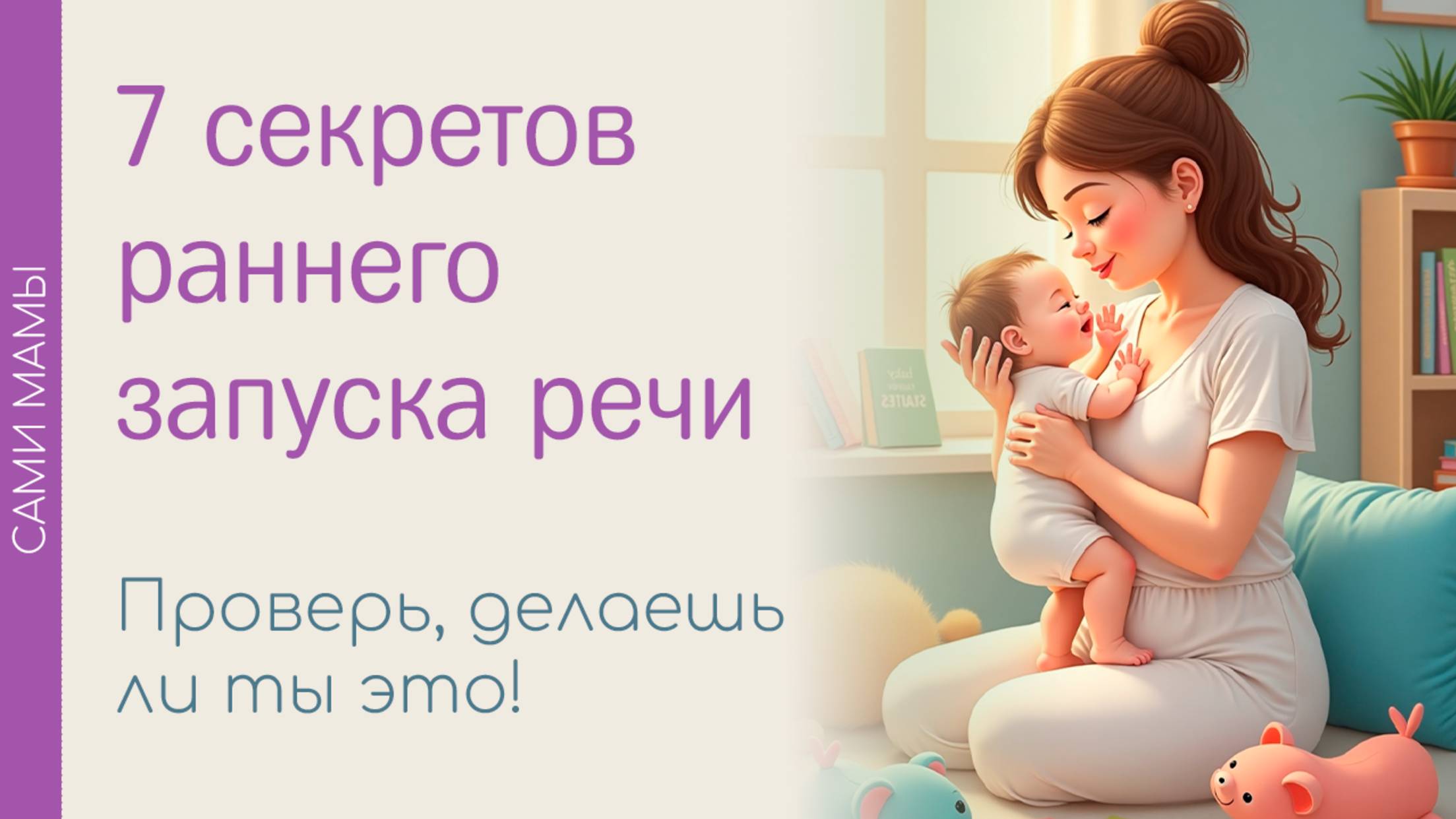 7 способов развить речь у малыша до года. Почему он вас уже понимает, даже если не говорит?
