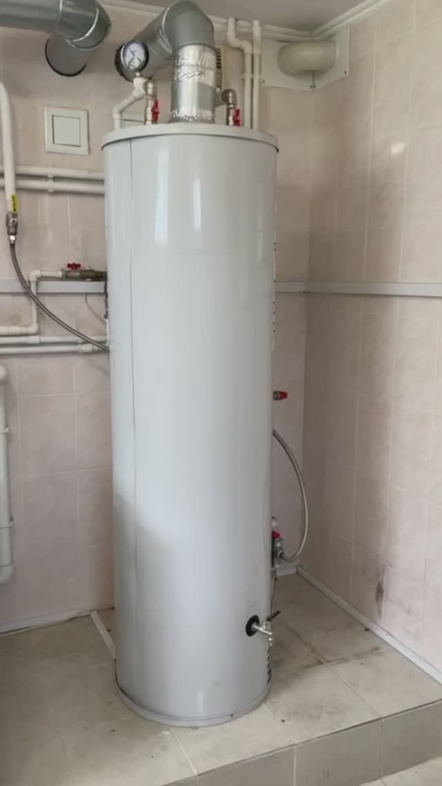 Установка газового водонагревателя IMPULS 200 LT