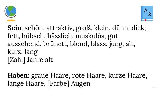 25 - Physical Characteristics