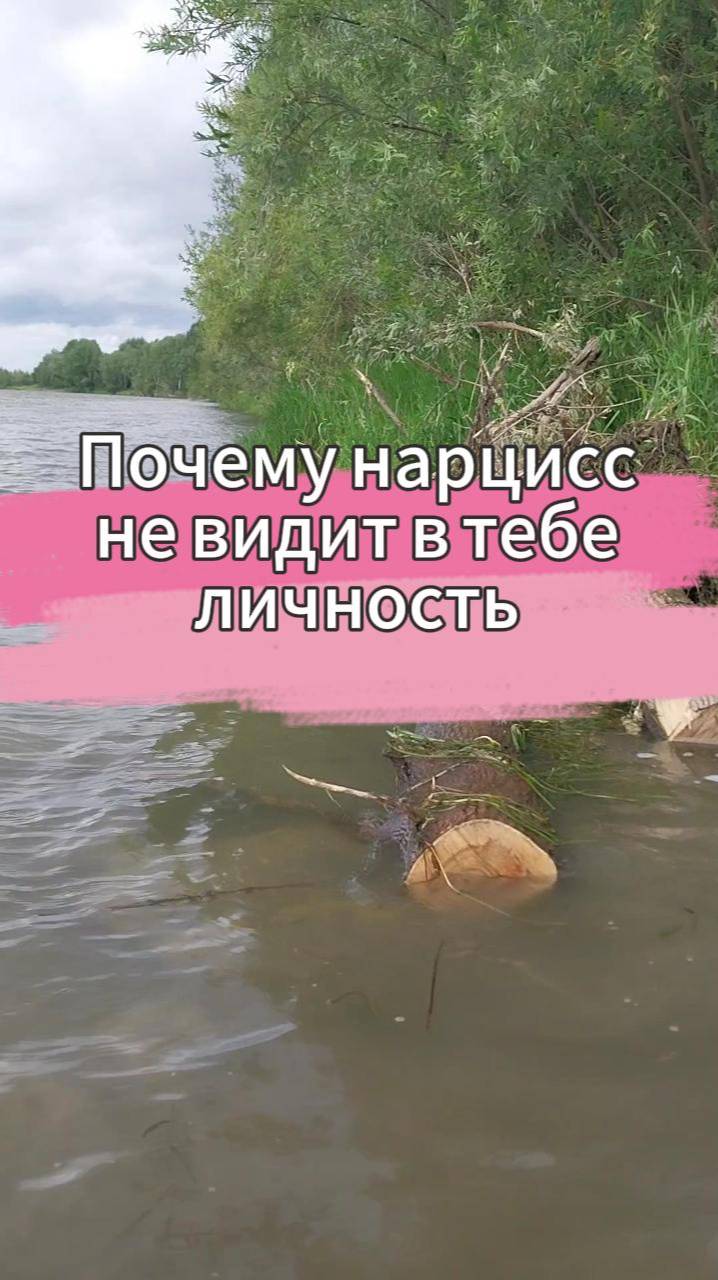 Почему нарцисс не видит в тебе личность