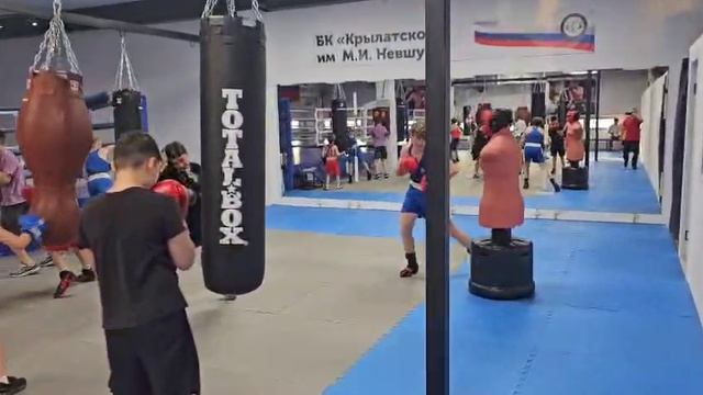 Тренировки в БК "Крылатское" им. М.И. Невшупы на оборудовании TOTALBOX